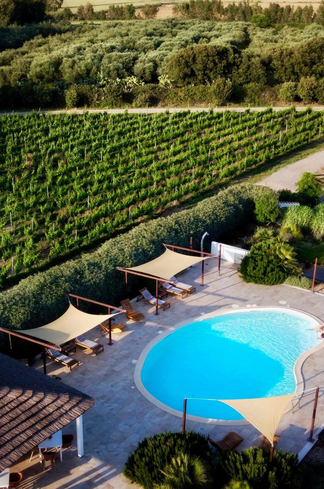 Is Cheas Wine Farm Boutique Hotel San Vero Milis المظهر الخارجي الصورة